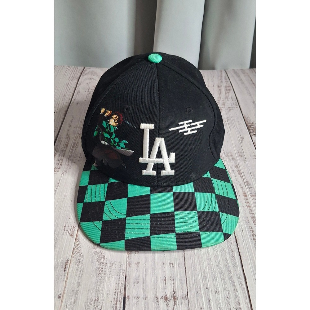 Demon Slayer x Dodgers Hat 8/15 SGA MLB Los Angeles Official Crunchyroll